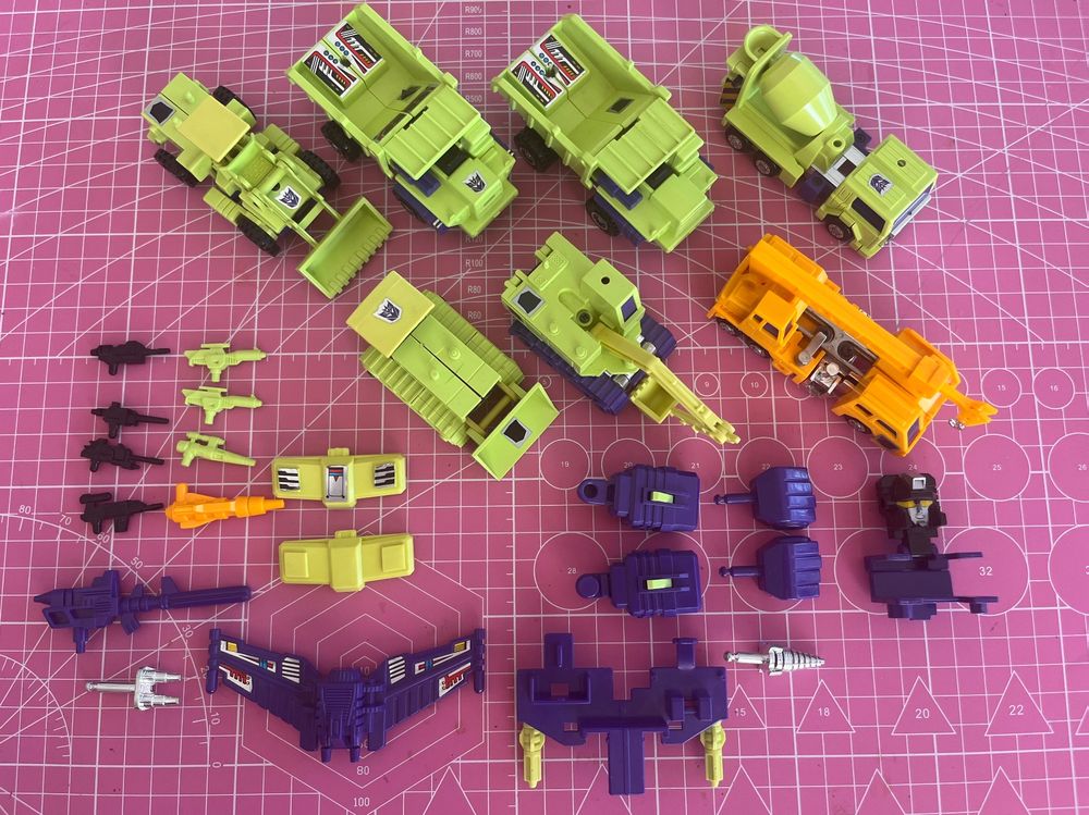 Transformers G1 Devastator 1986 Constructicons vintage (Gebraucht) in ...