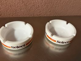 2 Select Aschenbecher Vintage