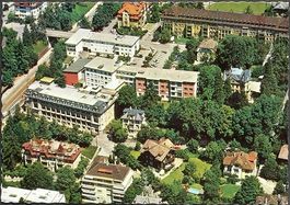 BERN Flugaufnahme Viktoria-Spital