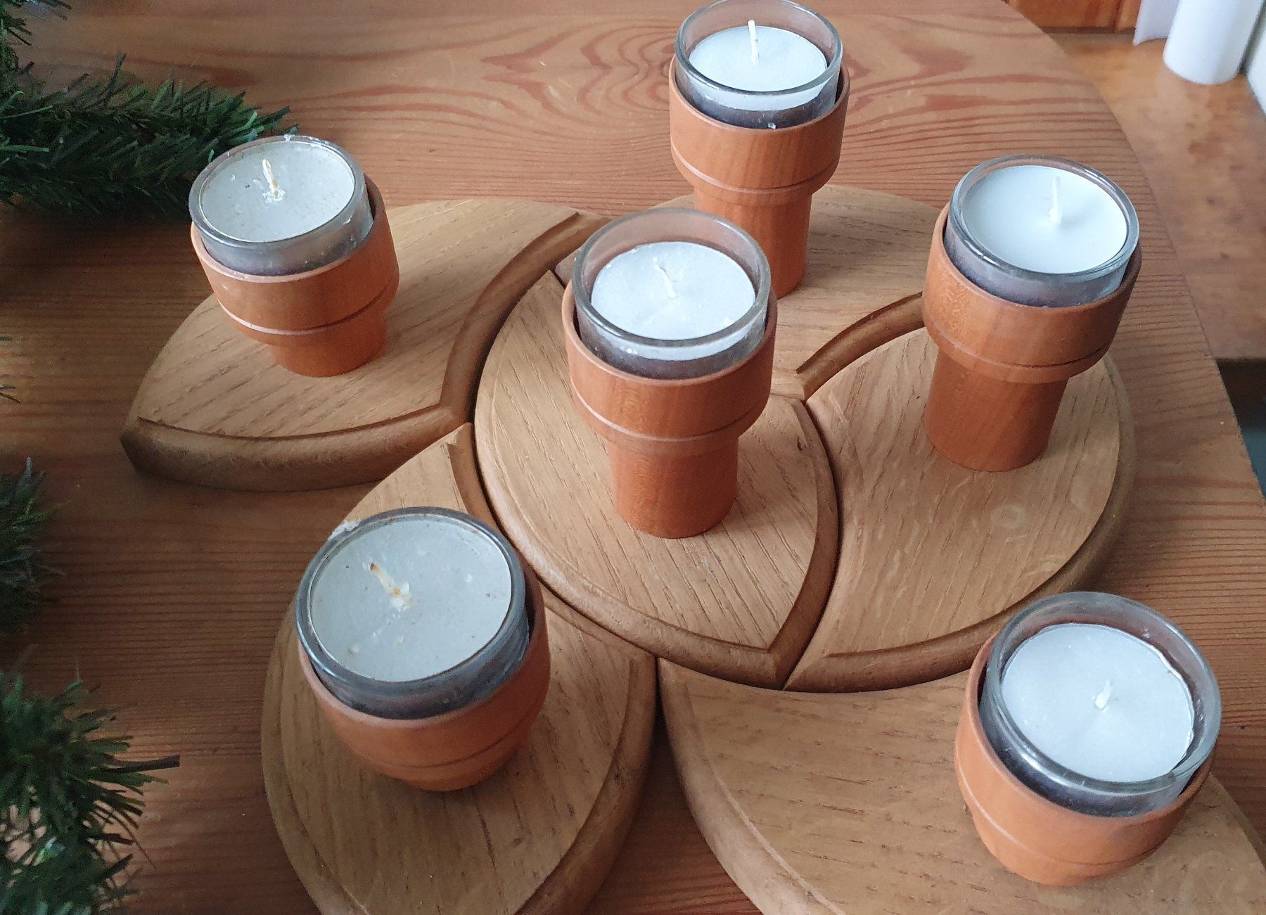 Alle Dekorationen: Adventskranz Kerzenständer – Neu (gemäss Beschreibung) aus Zürich von Vesco01 2