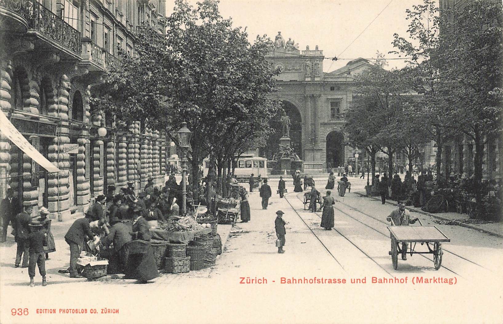 Cartoline postali: Zürich Straßenbahnen – Usato da Biasca venduto da Blenio71