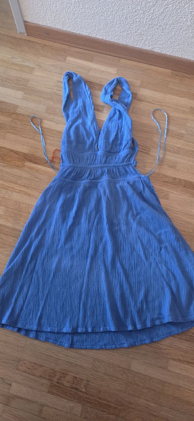 Vestiti: Pull&Bear Kleid blau Grösse S neuwertig – Nuovo (secondo la descrizione) da Zürich venduto da Mmg75 1