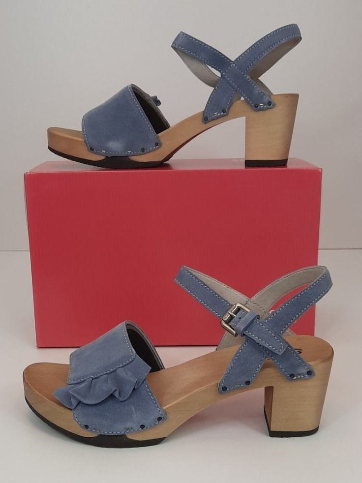 Softclox Damenschuhe: SOFTCLOX RICARDA Kaschmir lightblue (hazelnut) Gr. 41 – Neu und originalverpackt aus Seuzach von VT-Collections1 1
