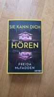 Sie kann dich hören- Freida McFadden neuwertig