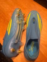 Adidas F50 Football Boots Blue Yellow, Size 43 1/3, New!