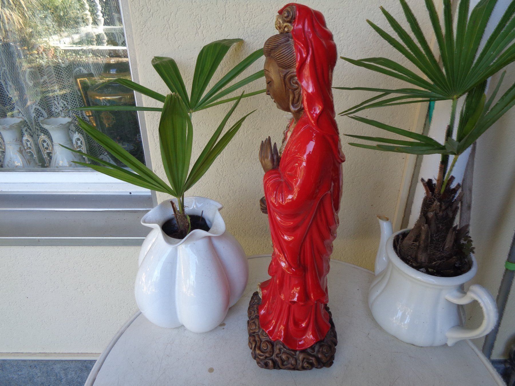 Statuette: Alte,grosse Figur aus Keramik – Usato da Camorino venduto da Hunpete 4