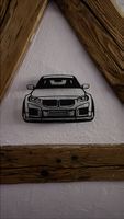BMW M2 G87 Wandsilhouette inklusive Plexiglas Wandhalterung