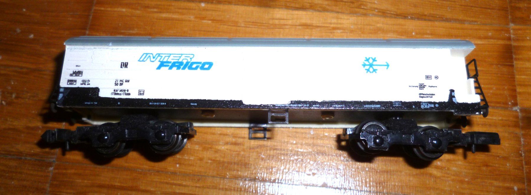 Modelleisenbahnen: Kühlwagen 4achsig – Gebraucht aus Langenthal von Tbraunbaer 1