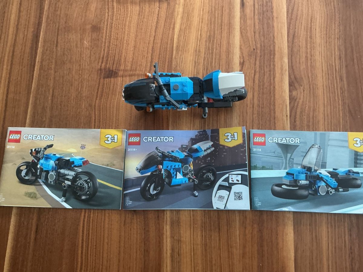 Lego Giocattoli: Lego Creator 31114 3-in-1 Motorrad – Usato da Waldkirch venduto da Blondie13 1