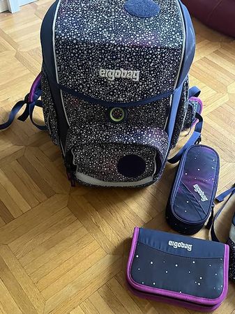 Ergobag Schulthek mit Turnbeutel und Mäppchen
