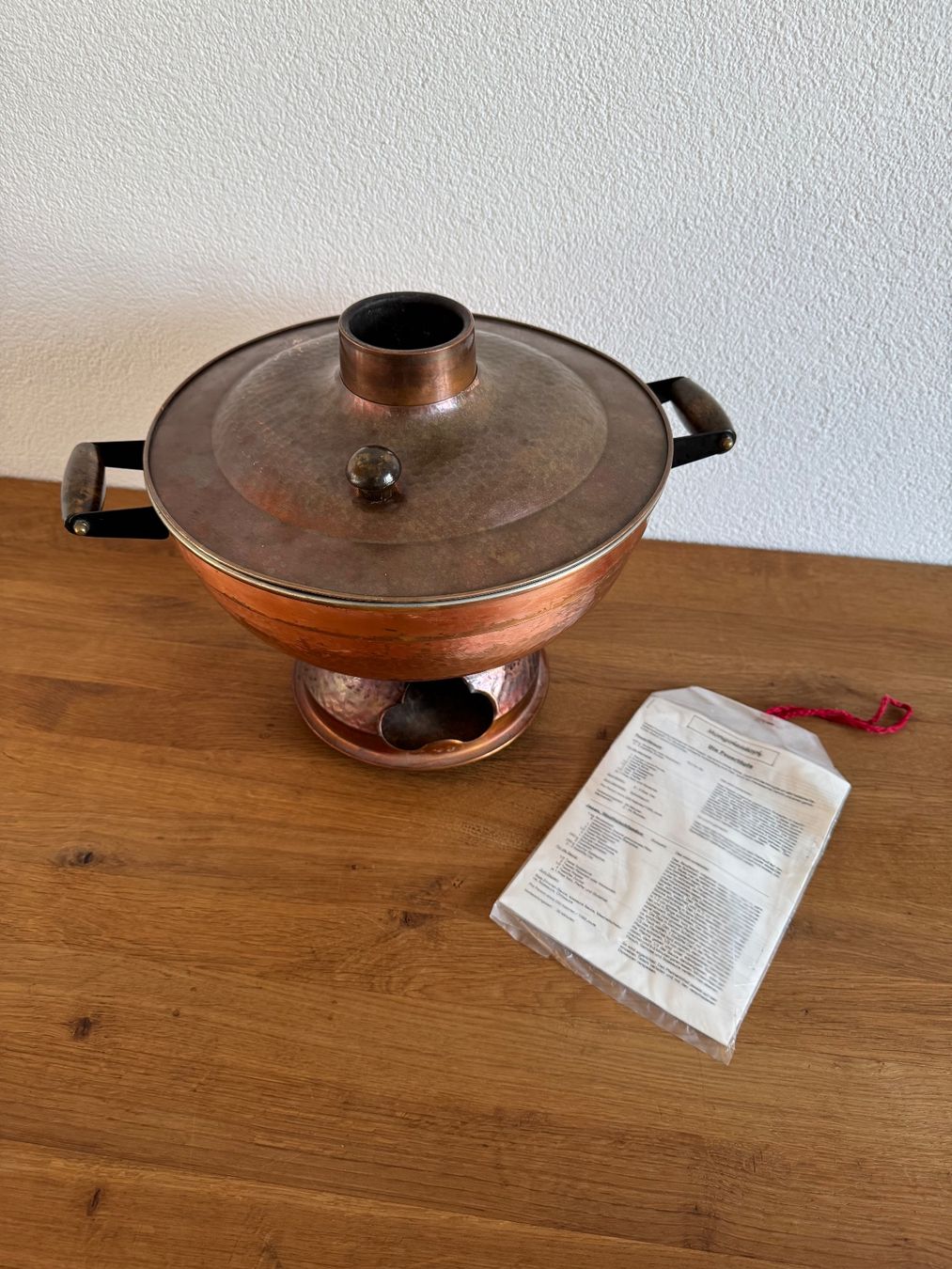 Pentole: Feuer Mongolische Topf aus Kupfer – Usato da Frauenfeld venduto da difi67