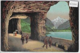 Gallery of the Axenstrasse - animee belebt