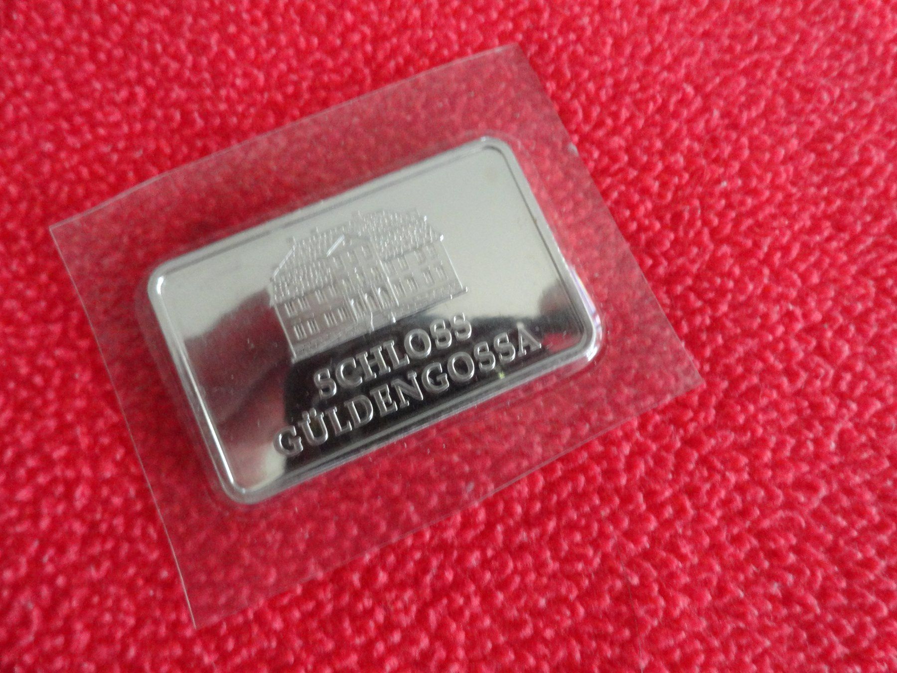 Métaux précieux: 1 UNZE FINE SILVER - SCHLOSS GÜLDENGOSSA – Neuf avec emballage d'origine à Gerlafingen par Shiva_74 4