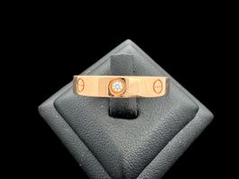 Cartier Love Diamant Ring 18k Roségold Grösse 61 *S2064
