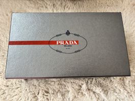 Prada Slingback-Pumps, 37, selten getragen, beige-schwarz