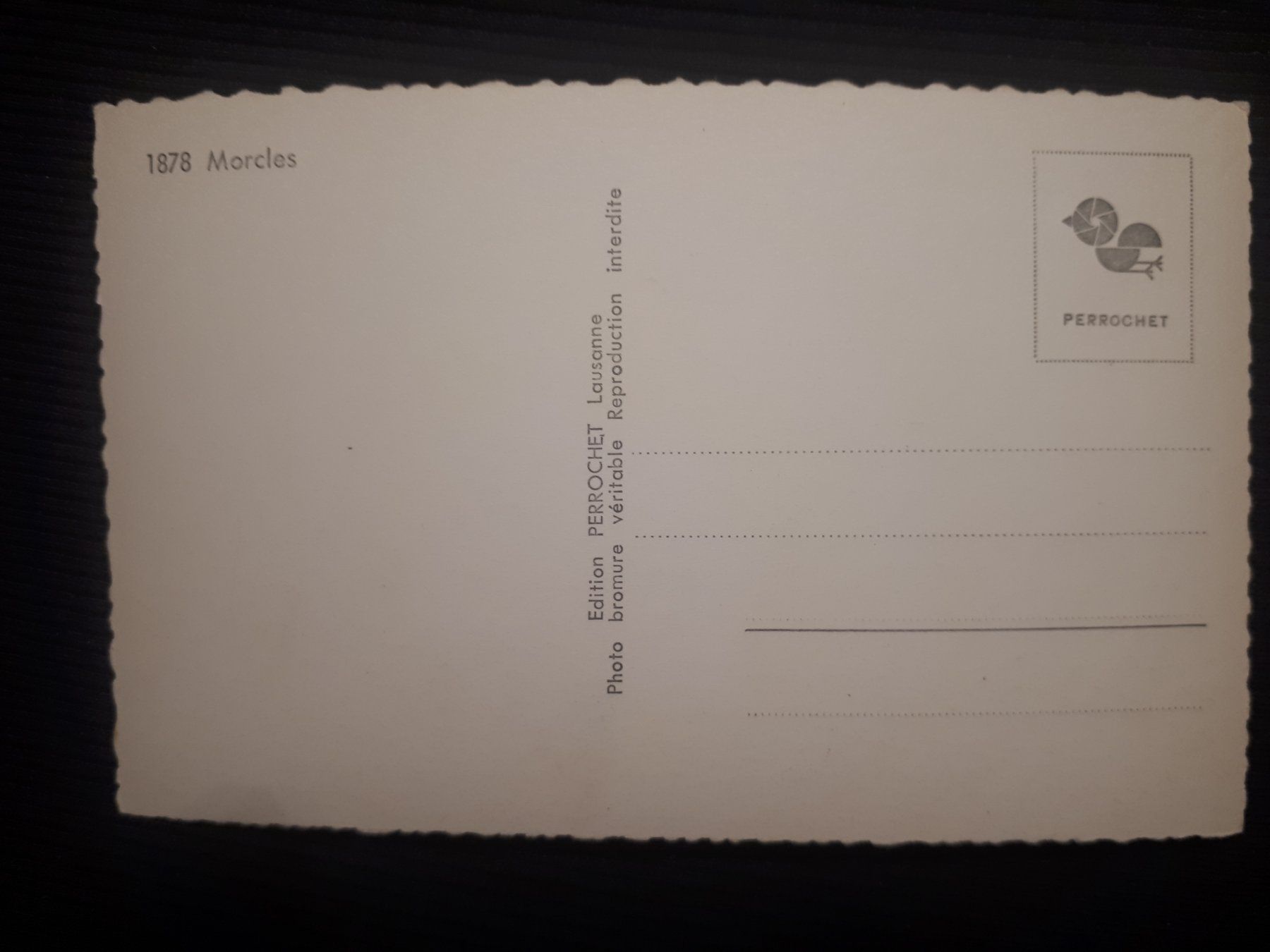 Cartes postales: MORCLES – D'occasion à Ponto Valentino par giorgia06 1