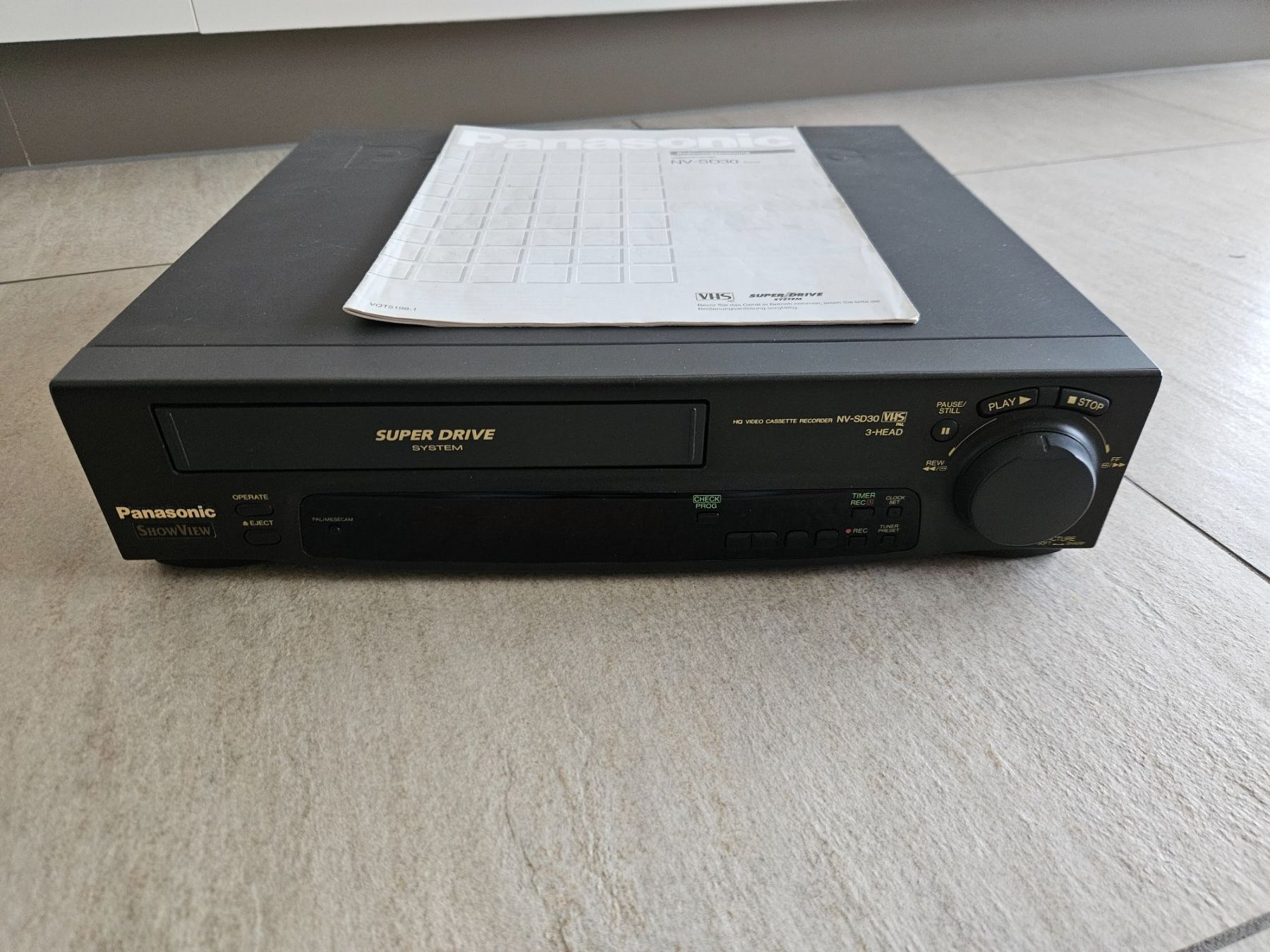 Tutti i VHS: Panasonic VHS Recorder NV-SD30 EV – Usato da Rorschach venduto da die_tdv9 2