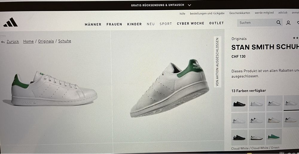 Schuh on sale stan smith