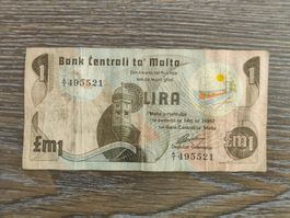 Malta 1 Lira 1979 ohne Punkt