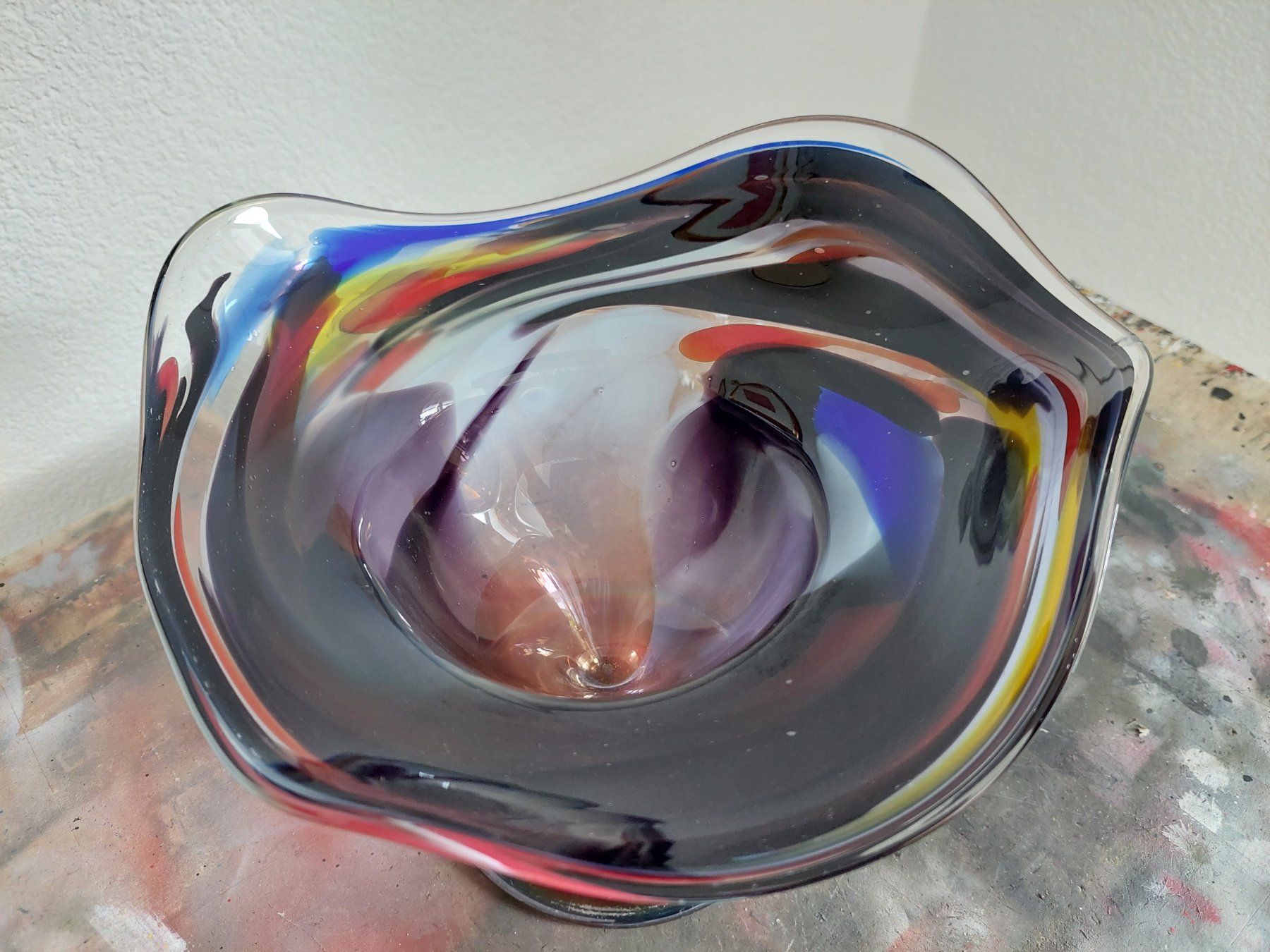 Vasen & Gefässe: Künstlervase/Fussschale, Peter Kaspar, 1990 – Gebraucht aus Subingen von K7passt_immer 6