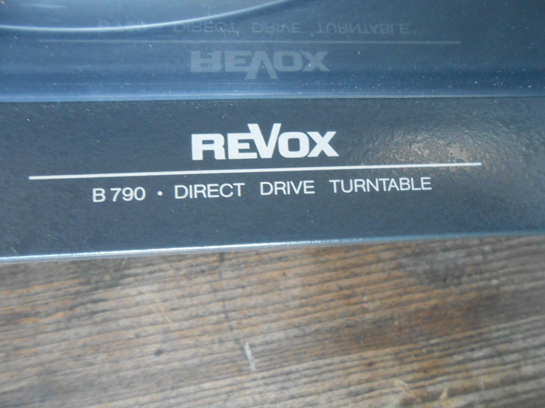 Revox Giradischi: Studer Revox  Plattenspieler B790 – Usato da Ammerswil AG venduto da flow06 5