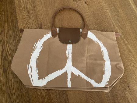 Tasche Baumwolle/ Leder neu