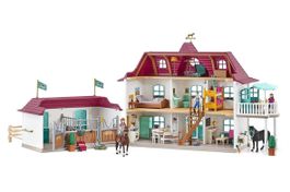 Schleich Horse Club Wohnhaus mit Stallung Set gebraucht