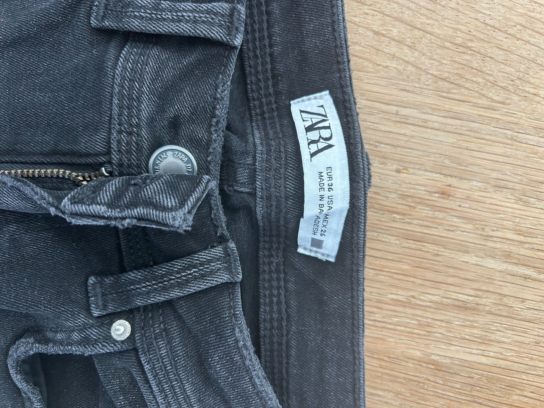 Zara Jeans: Jeans Zara noir delavé size 36 – Usato da Epalinges venduto da kat_lyp6 3