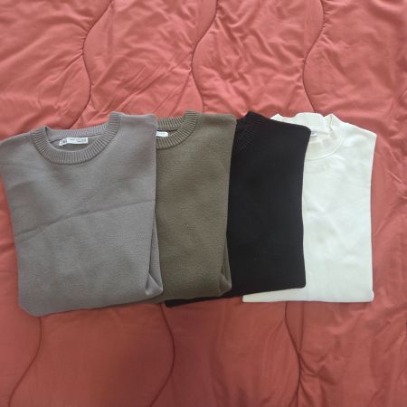 Set felpe Zara, taglia S - Perfette per l'autunno!