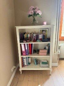 Étagères: Bibliothèque blanche en bois – D'occasion à Jussy par sal_2xjp