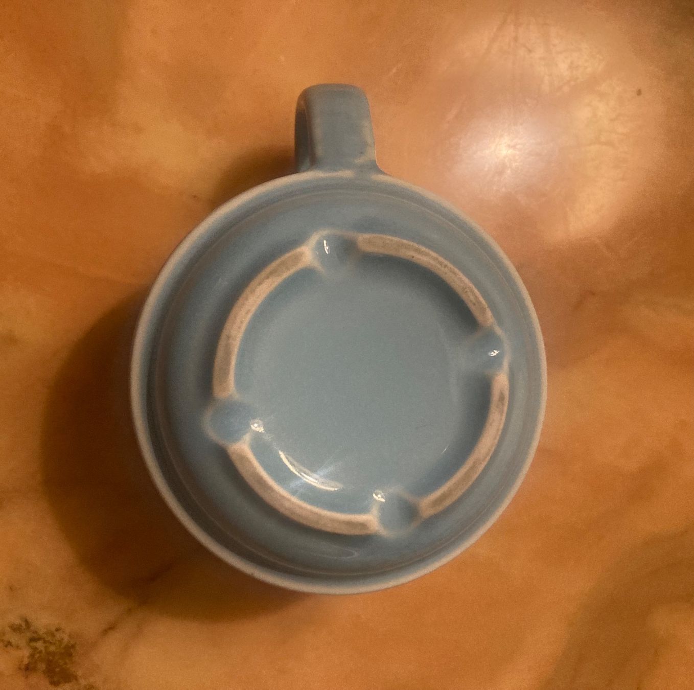 Rössler Tazze: RÖSSLER Tasse blau – Usato da Frutigen venduto da MarSchneider 2