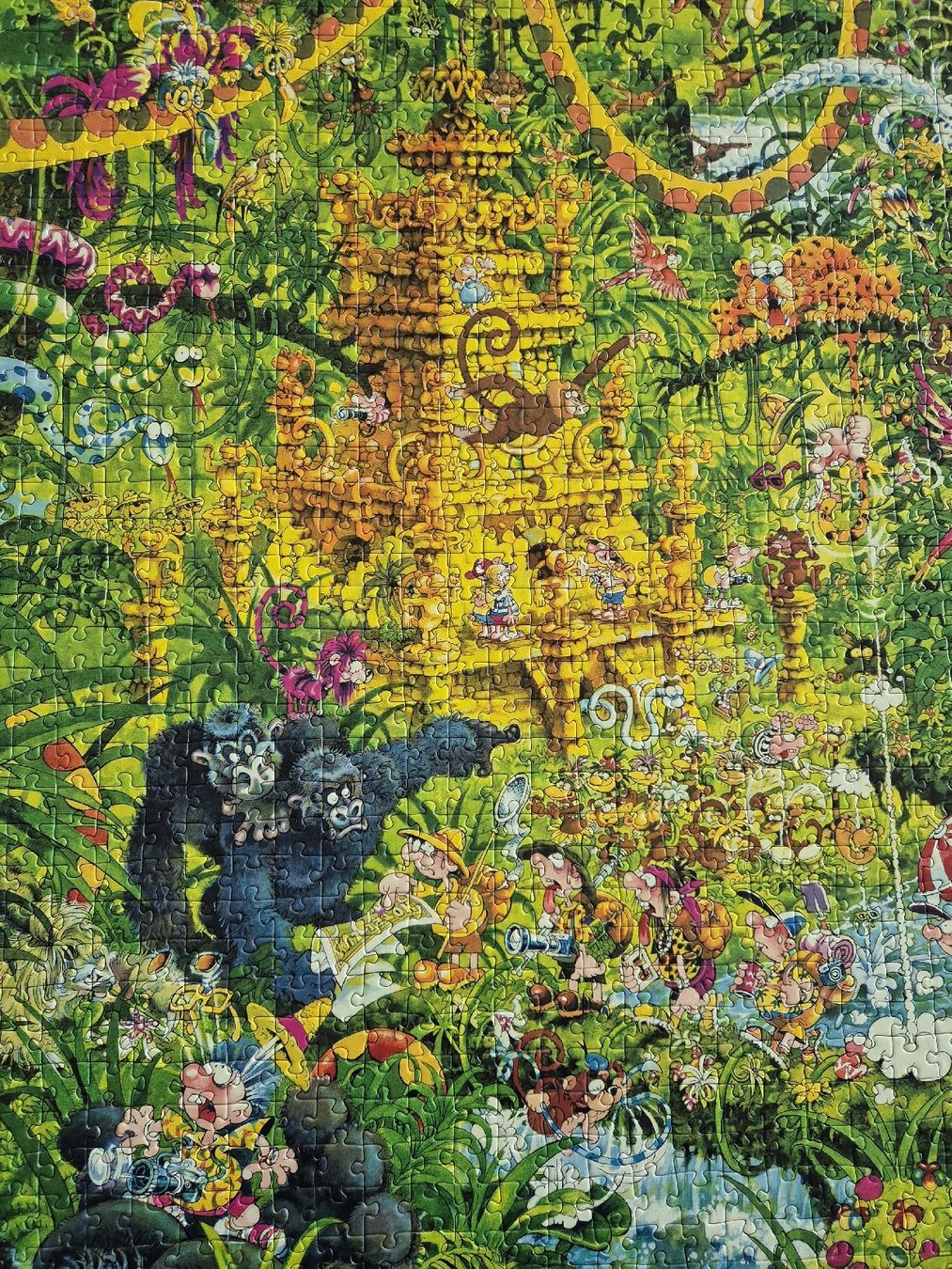 Heye Puzzle: Puzzle Ryba "Deep Jungle" 2000 Teile – Usato da Wernetshausen venduto da cmmj2022 2
