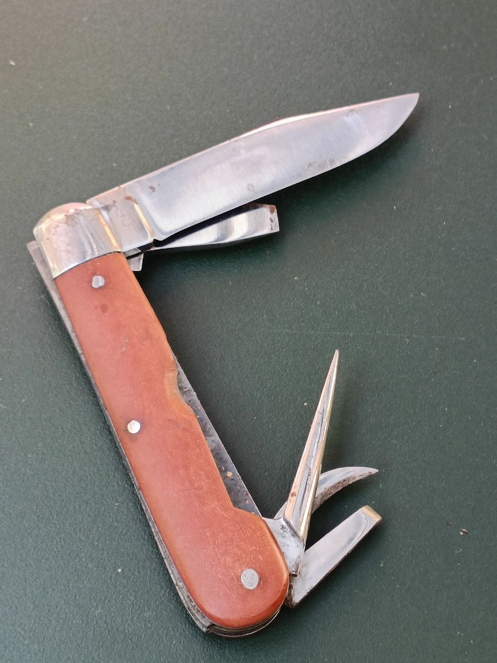 Schweizer Armee Coltelli tascabile: Sackmesser Elsener Schwyz 1945 – Usato da Brugg AG venduto da Ente015 6