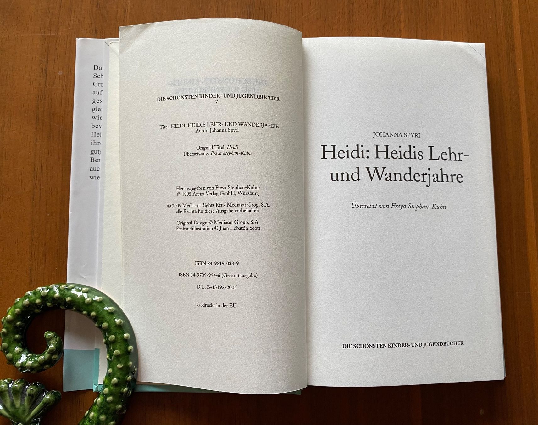 Bücher: Heidi / Heidis Lehr-und Wanderjahre – Gebraucht aus Nussbaumen AG von schuba2000 2