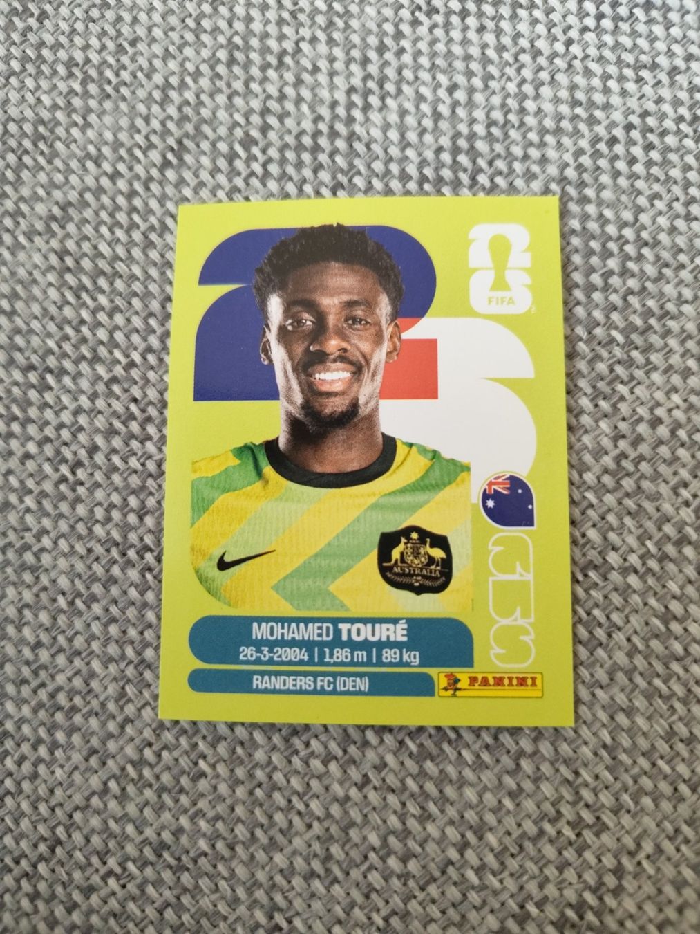 Panini Carte collezionabili: Panini WM 2026 AUS 20, Touré – Usato da Aarburg venduto da gloeckgloeck