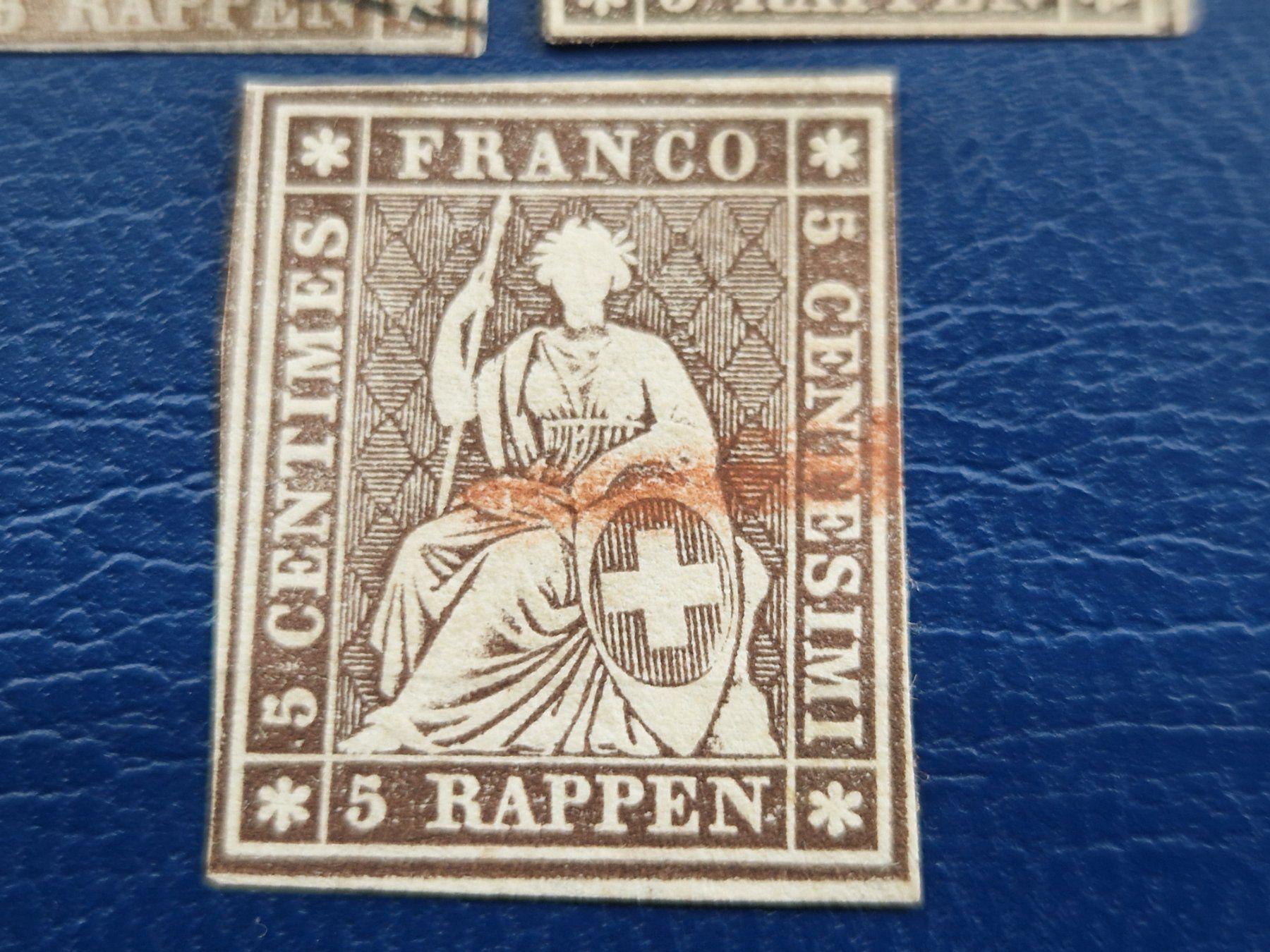 Tutti i francobolli: Strubel 22D, 3 St., ab 1.- – Usato da Burgdorf venduto da Glossy01 3
