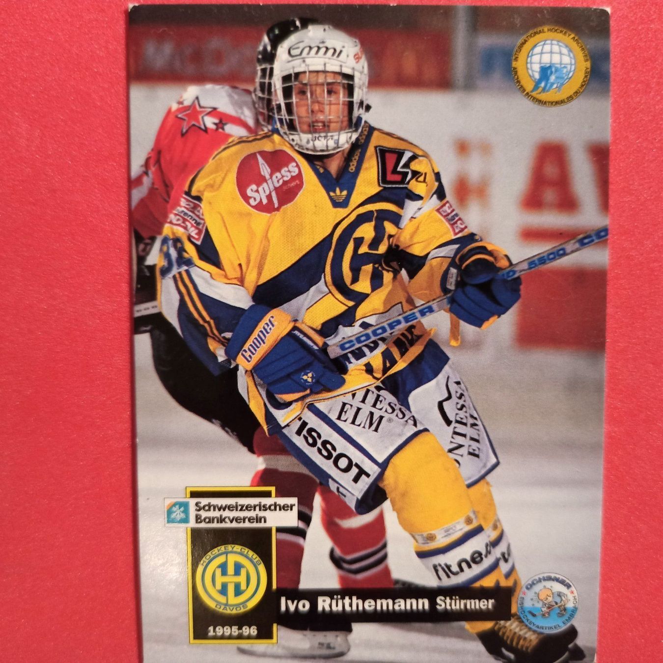 Carte collezionabili: Ivo Rüthemann - HCD - 1995/96 – Usato da Dübendorf venduto da kb86_MOVIE