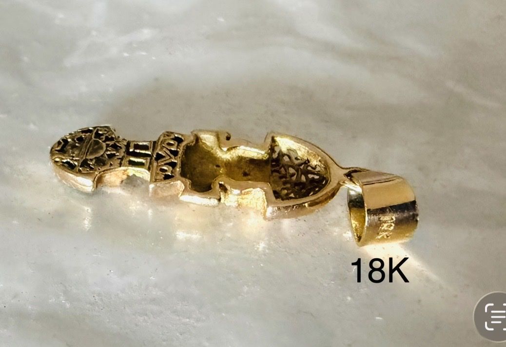 Anhänger: Tumi 18K Gold Anhaenger – Gebraucht aus Etoy von Diadefin 2