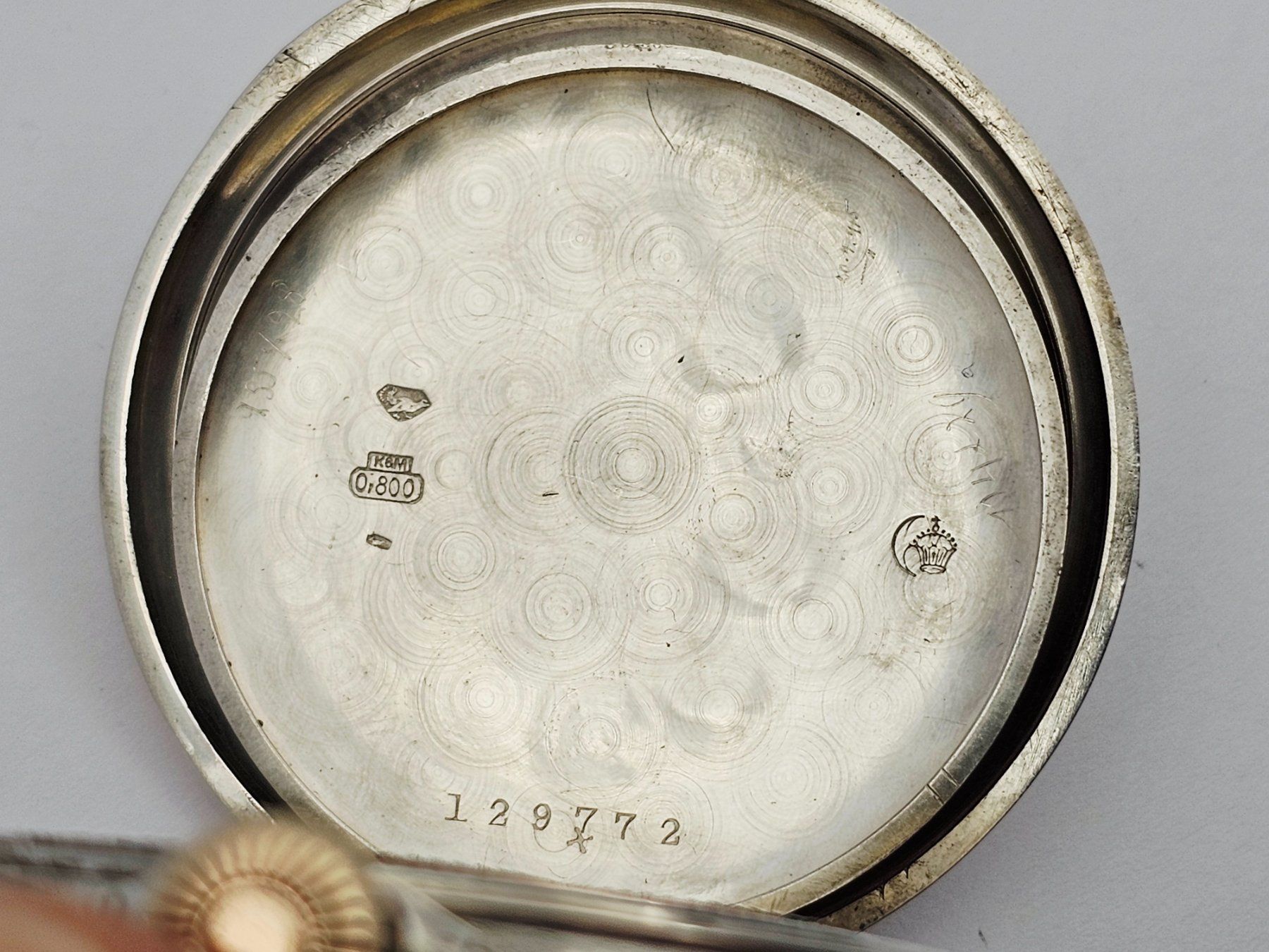 Uhren: M. Horoschowski Bern Taschenuhr 800 Silber – Gebraucht aus Bassersdorf von AnkerWatch 4
