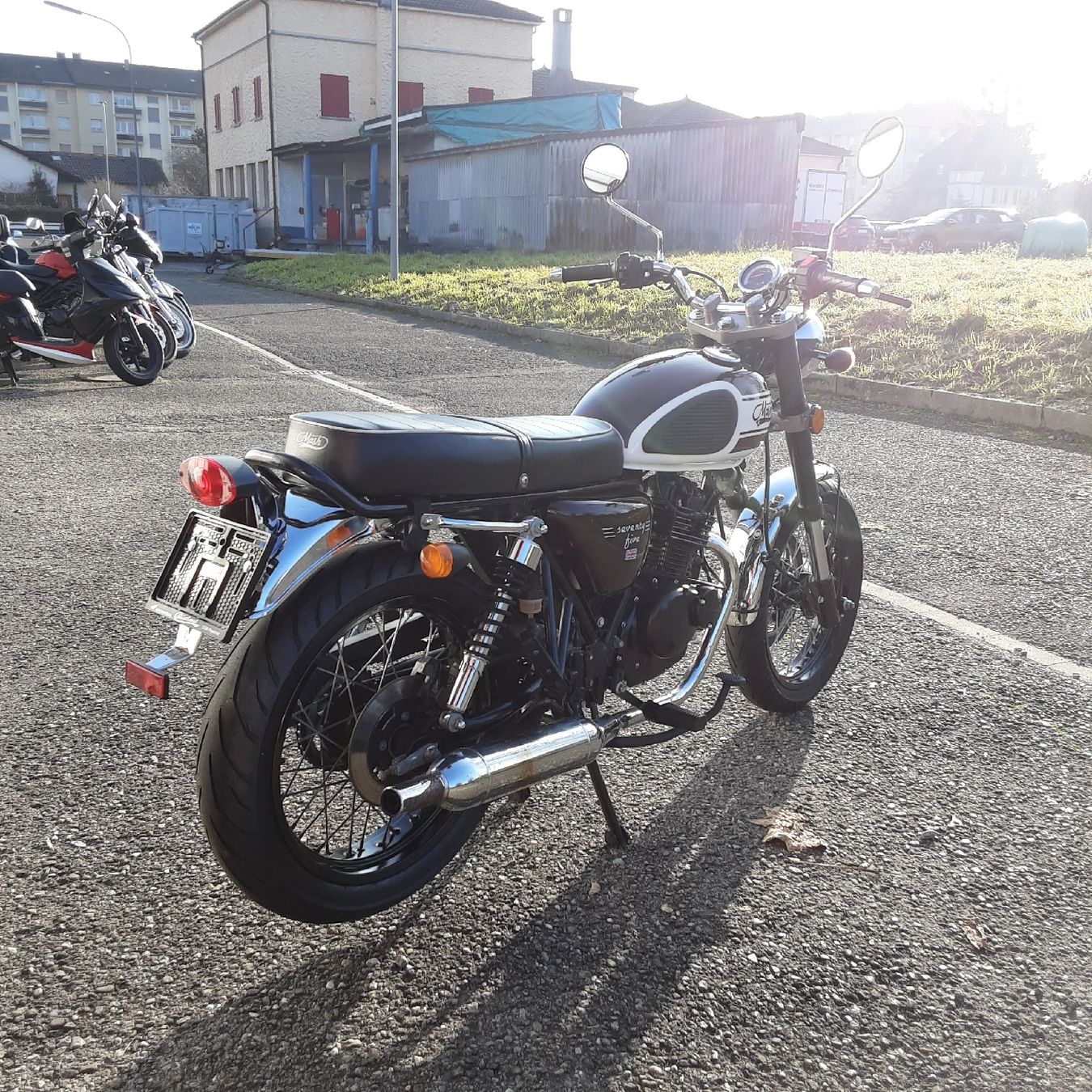 Mash Touring: Mash 125 Seventy-five 2016 occasion – Usato da Payerne venduto da Christinat_Motos 1