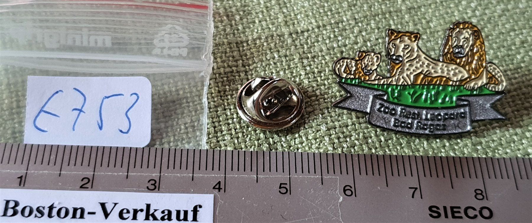 Plaquettes & Badges: E753 - Pin Zoo Rest. Leopard Bad Ragaz – D'occasion à Reinach BL par Boston-Verkauf 2