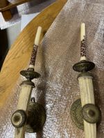 Antique Ornate Candlestick Holders – Excellent Condition