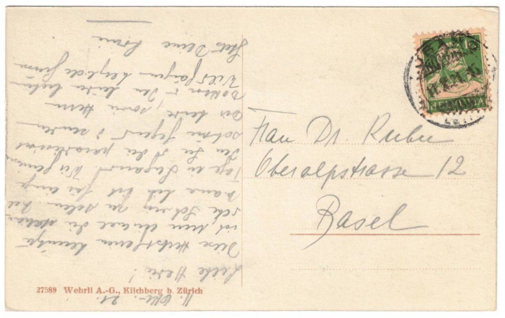 Cartoline postali: Lugano - Standseilbahn Stazione – Usato da Binningen venduto da Mountainrider 1
