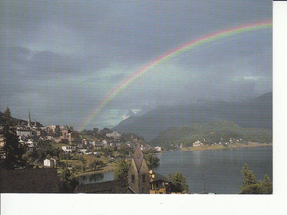 Ansichtskarten: St. Moritz 5 um 1995 – Gebraucht aus Bürglen TG von StampGraf
