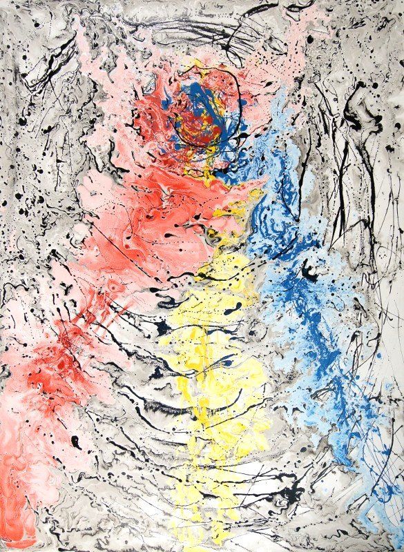 Dipinti: Grosses Informel Gemälde: Você é o universo – Nuovo (secondo la descrizione) da Fribourg venduto da erw_68dx