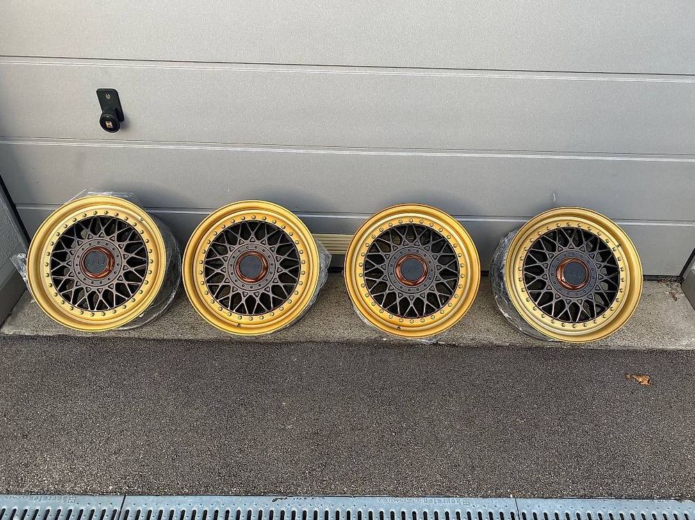 BBS RM felgen15 zoll 4x100 vw golf bmw e30 (Gebraucht) in Dübendorf für ...