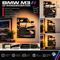 BMW M3 2D Wanddekoration 🏁🔥