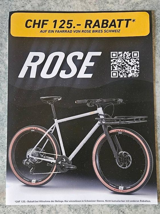 Rose Bike Schweiz Gutschein Kaufen auf Ricardo