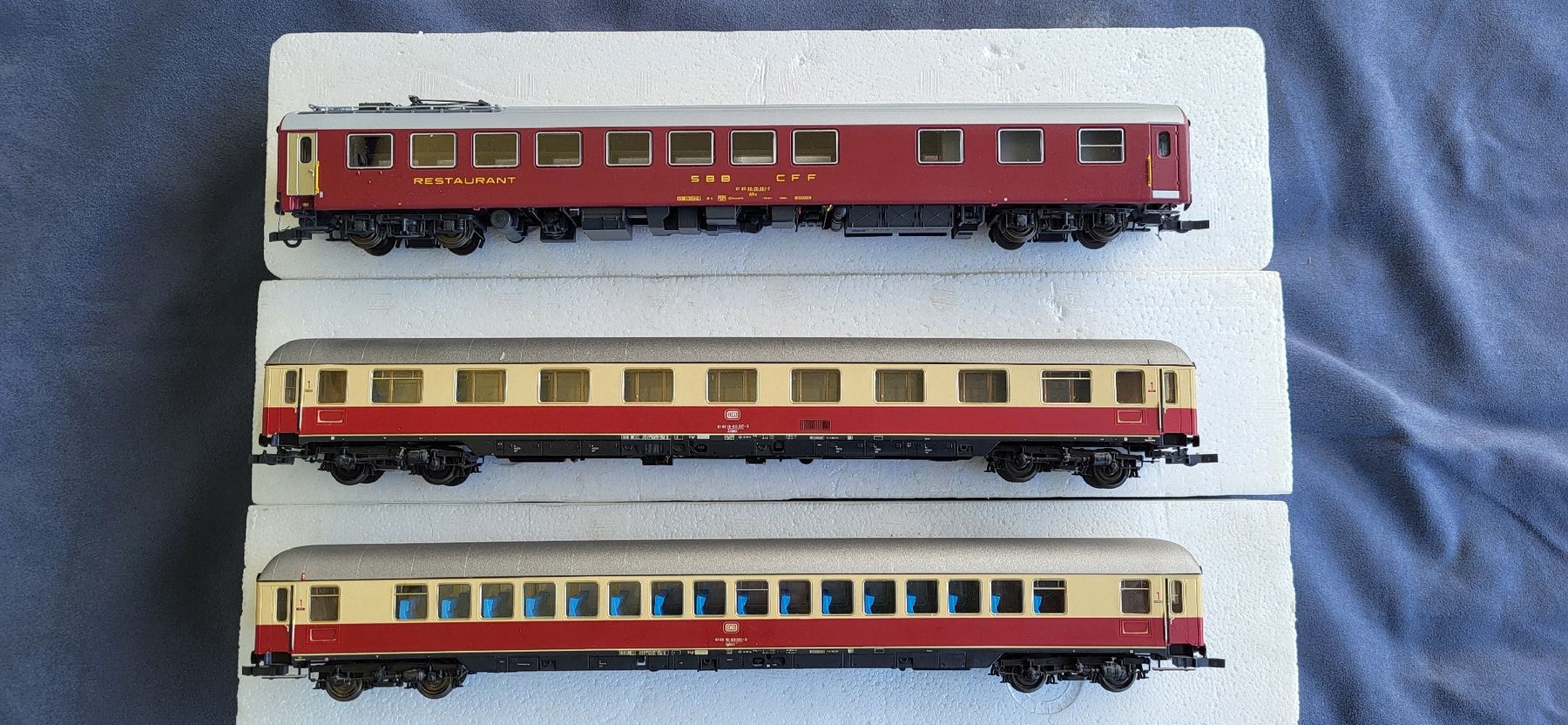 Modellini di ferrovie: TEE Bavaria – Usato da Muttenz venduto da Treno21 2