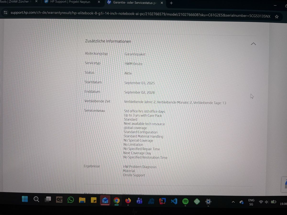 Intel Notebook: HP EliteBook 8 G1i 14 inch Notebook AI PC – Nuovo (secondo la descrizione) da Zürich venduto da Bernaaaa 4